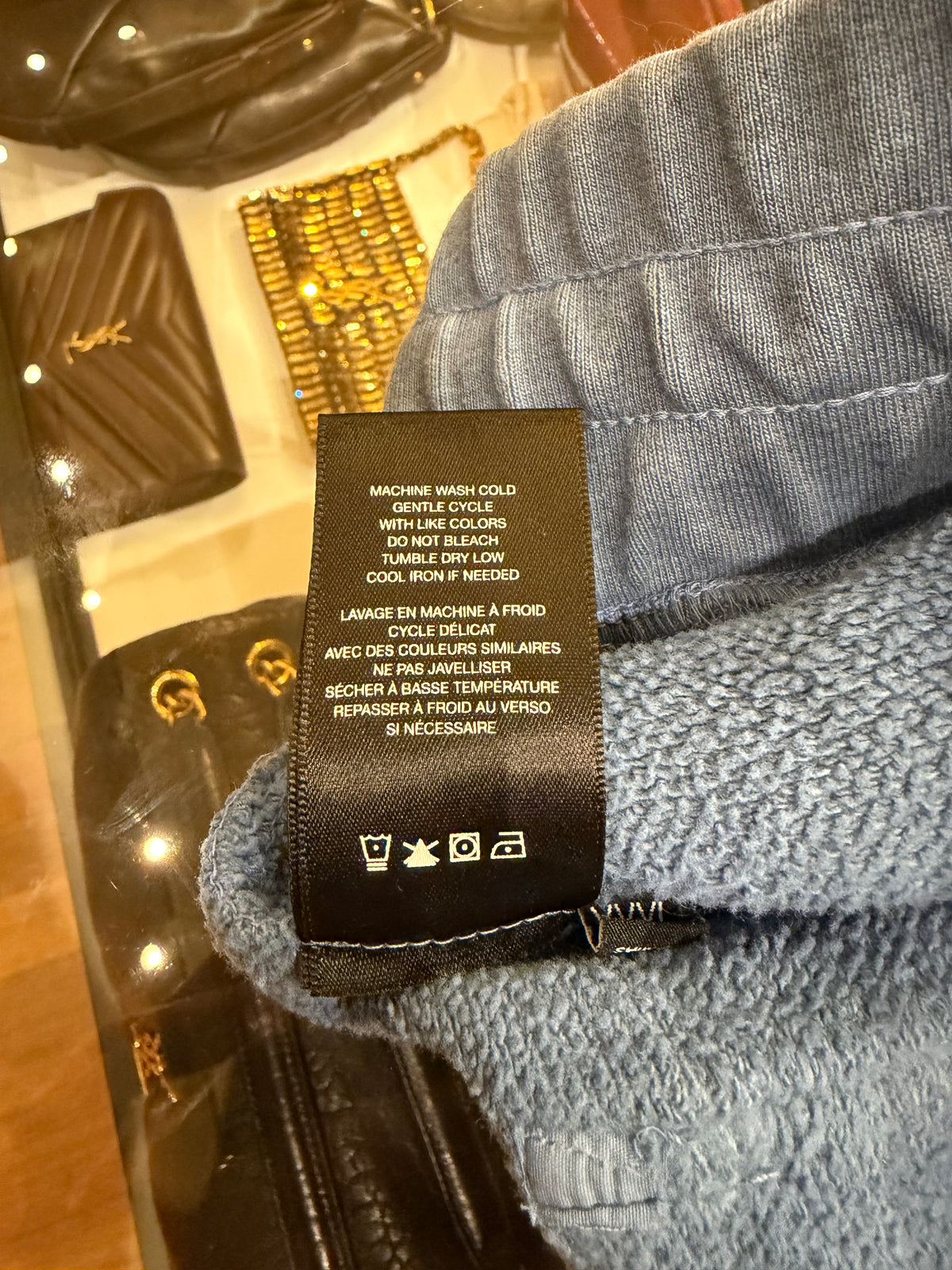 Nahmias Cargo Sweatpants - Blue
