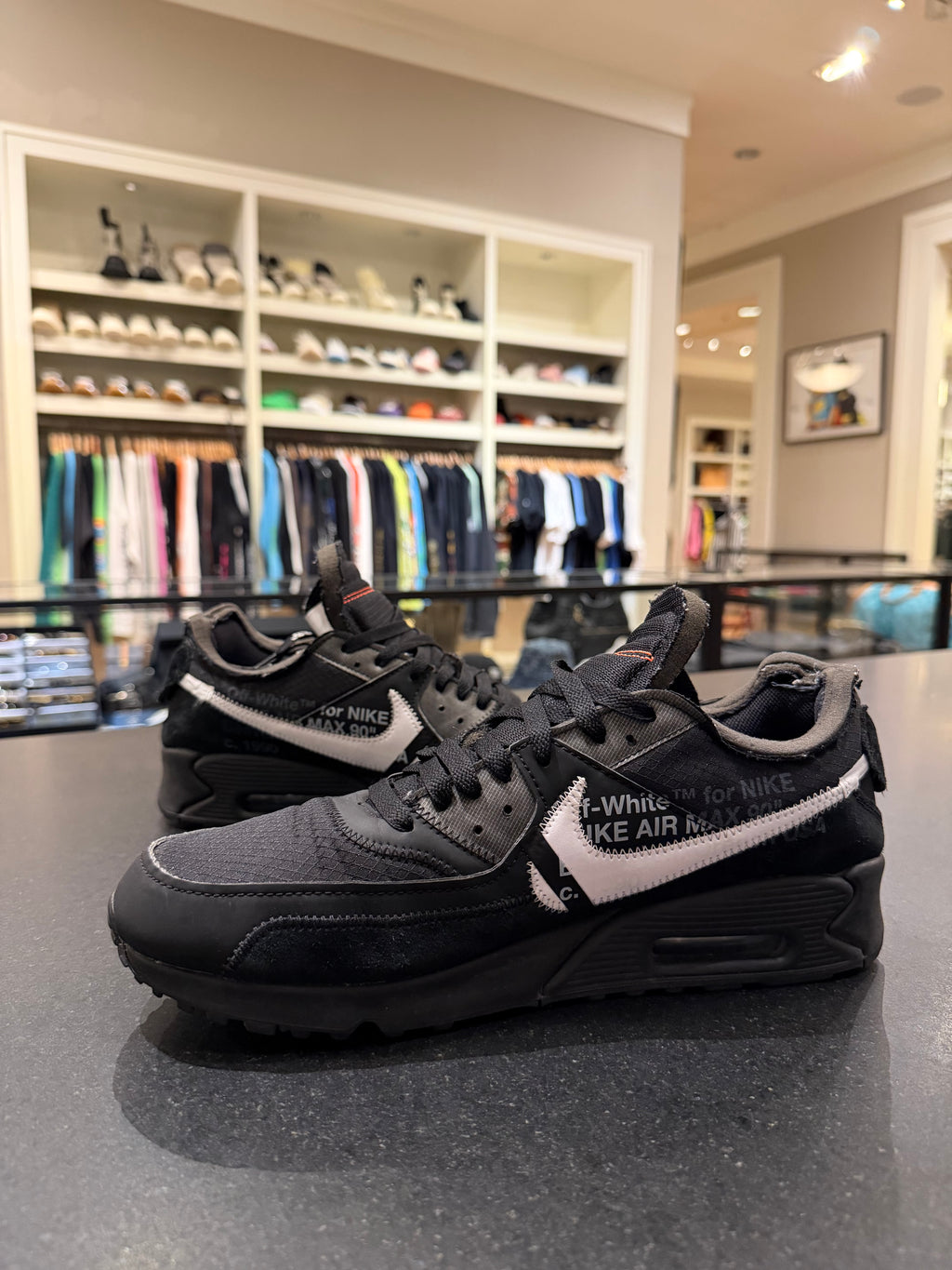 Off-White x Nike Air Max 90 “Black”