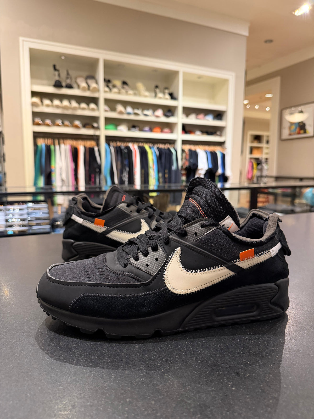 Off-White x Nike Air Max 90 “Black”