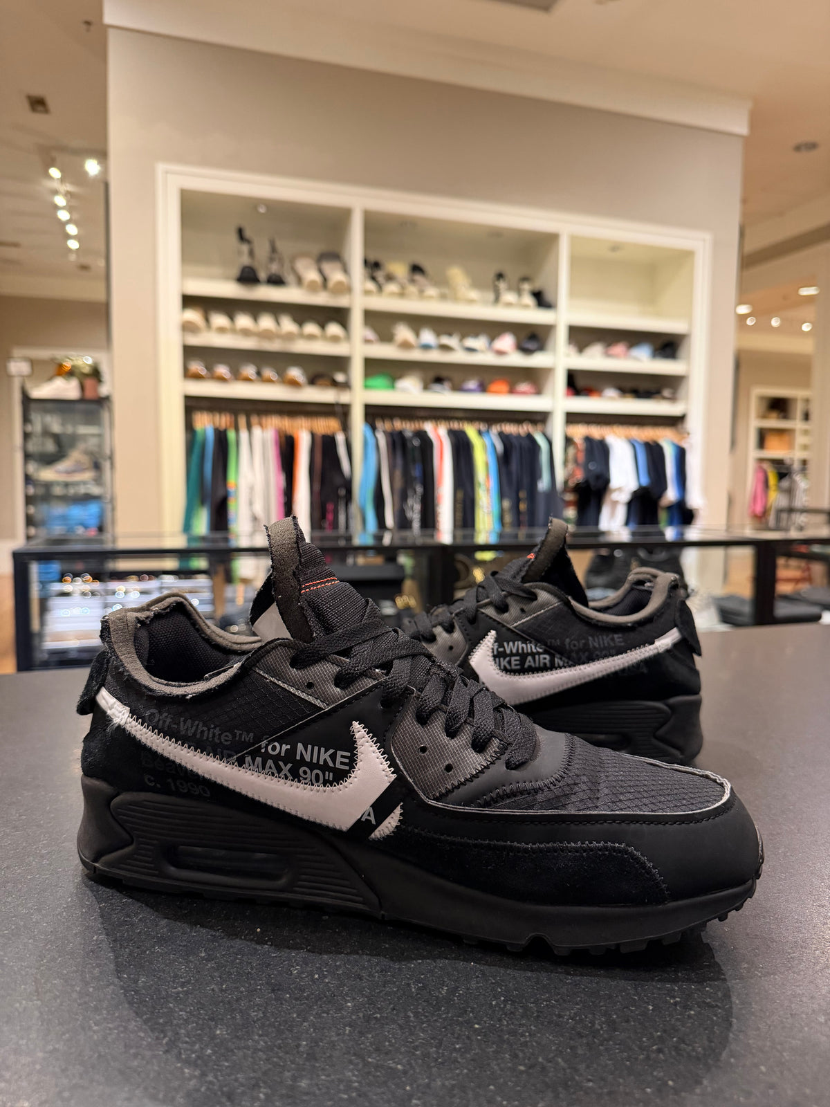 Off-White x Nike Air Max 90 “Black”