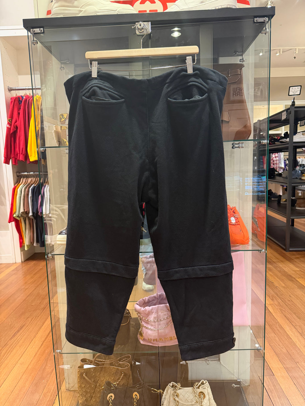 Greg Lauren Utility Cargo Sweatpants - Black