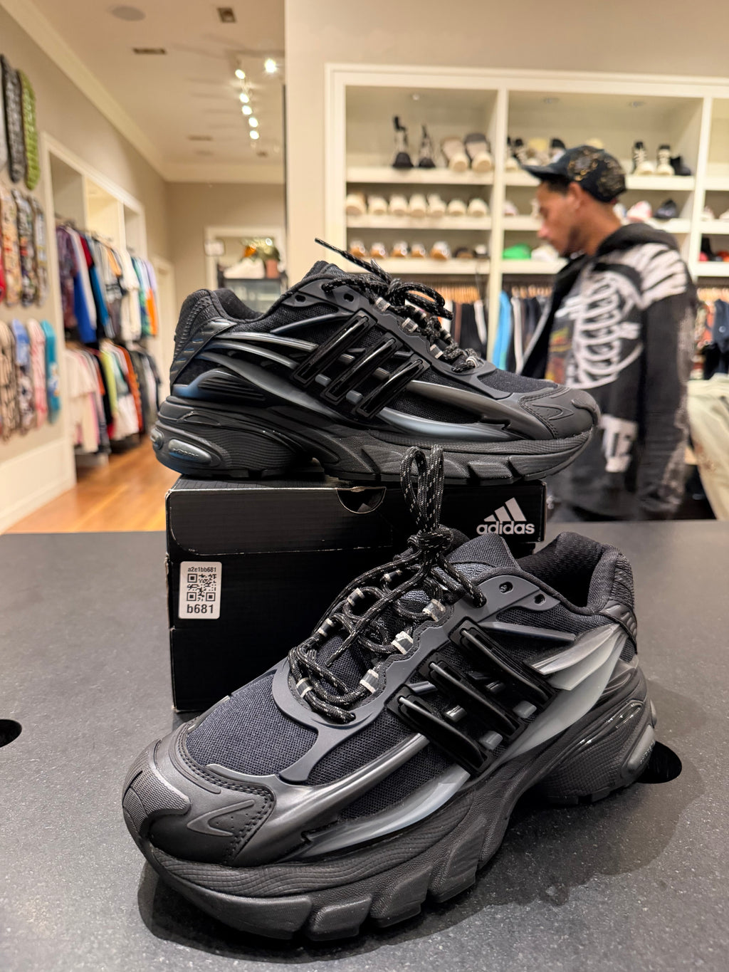 adidas Adistar Jellyfish - Pharrell Williams Triple Black