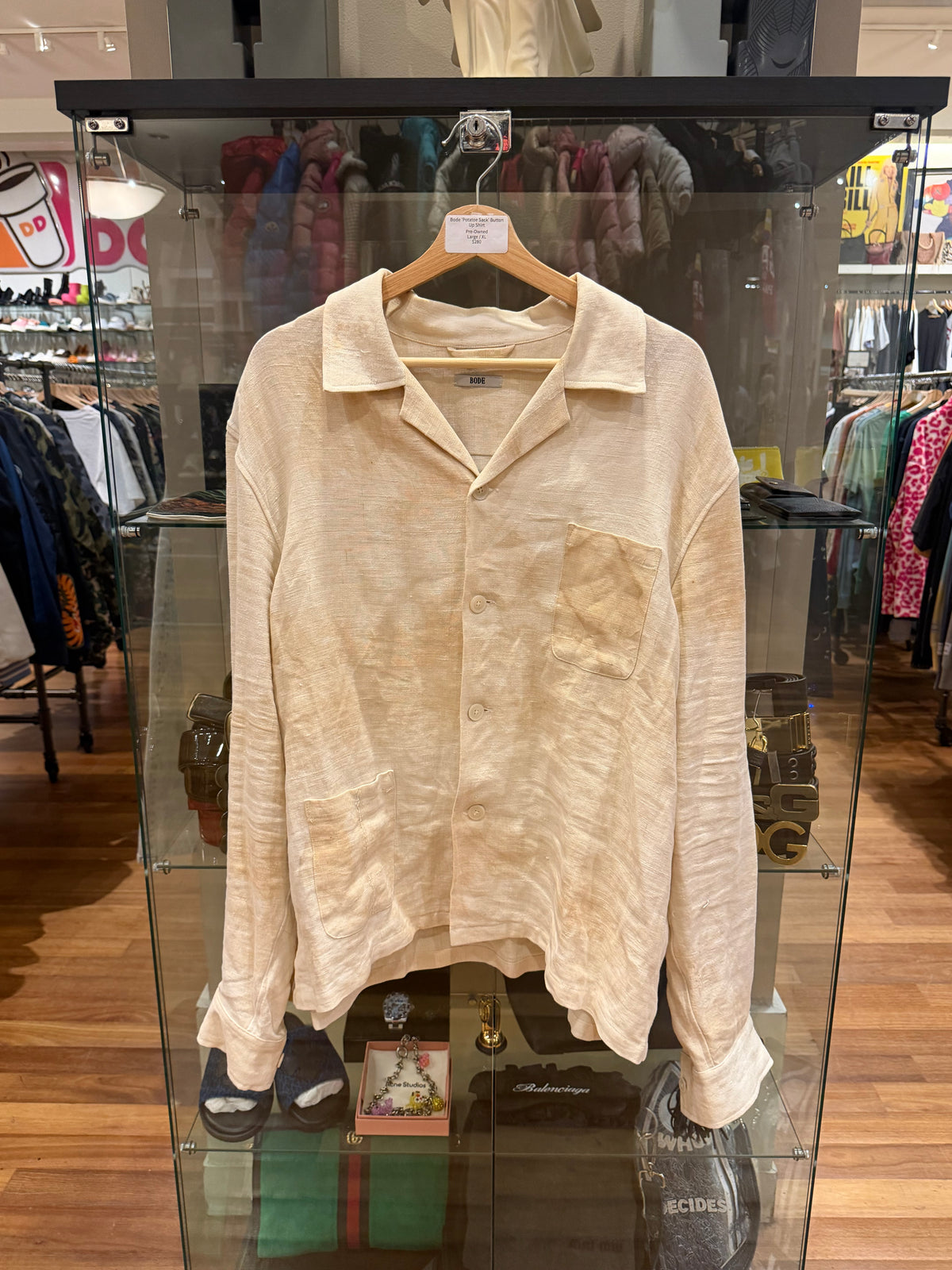 Bode ‘Potatoe Sack’ Button Up Shirt