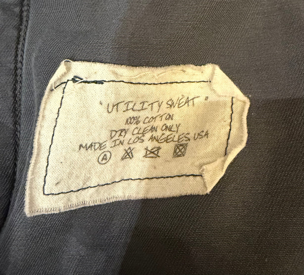 Greg Lauren 'Utility Sweat' Cargos - Black