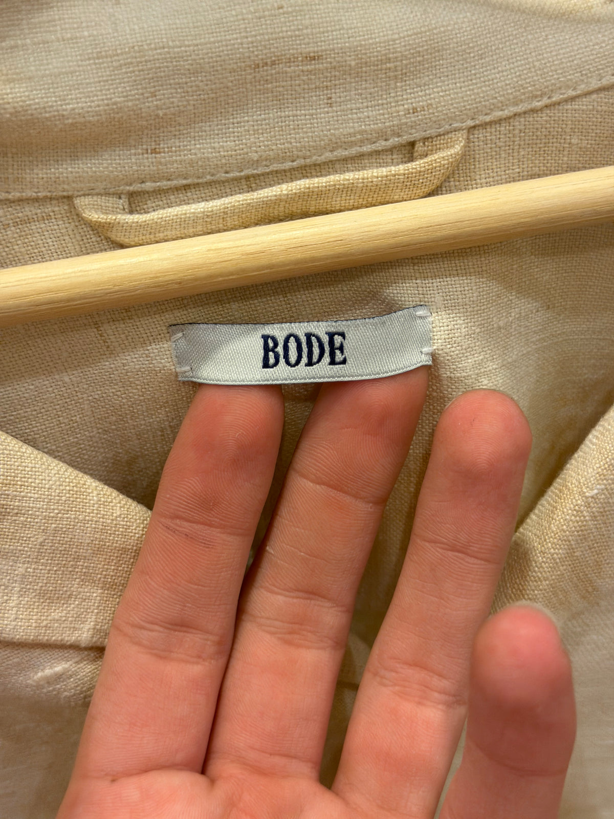 Bode ‘Potatoe Sack’ Button Up Shirt