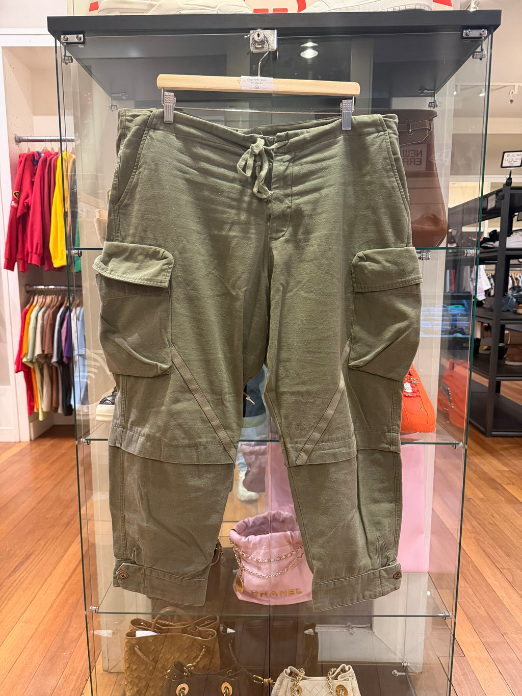 Greg Lauren Baker Essential Cargo Pants - Green