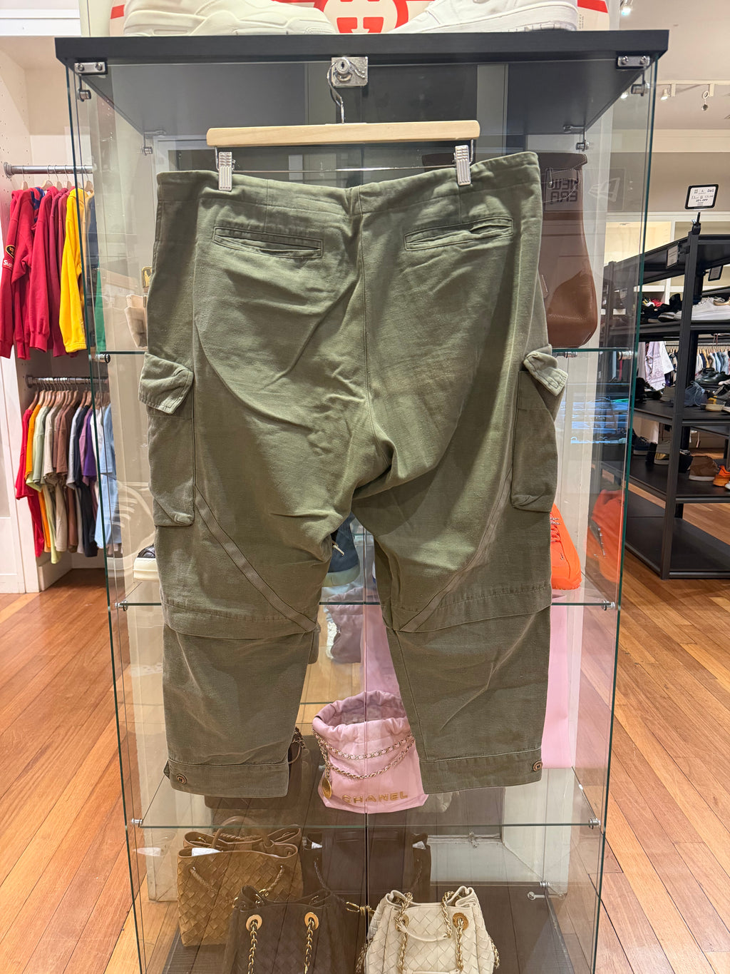 Greg Lauren Baker Essential Cargo Pants - Green