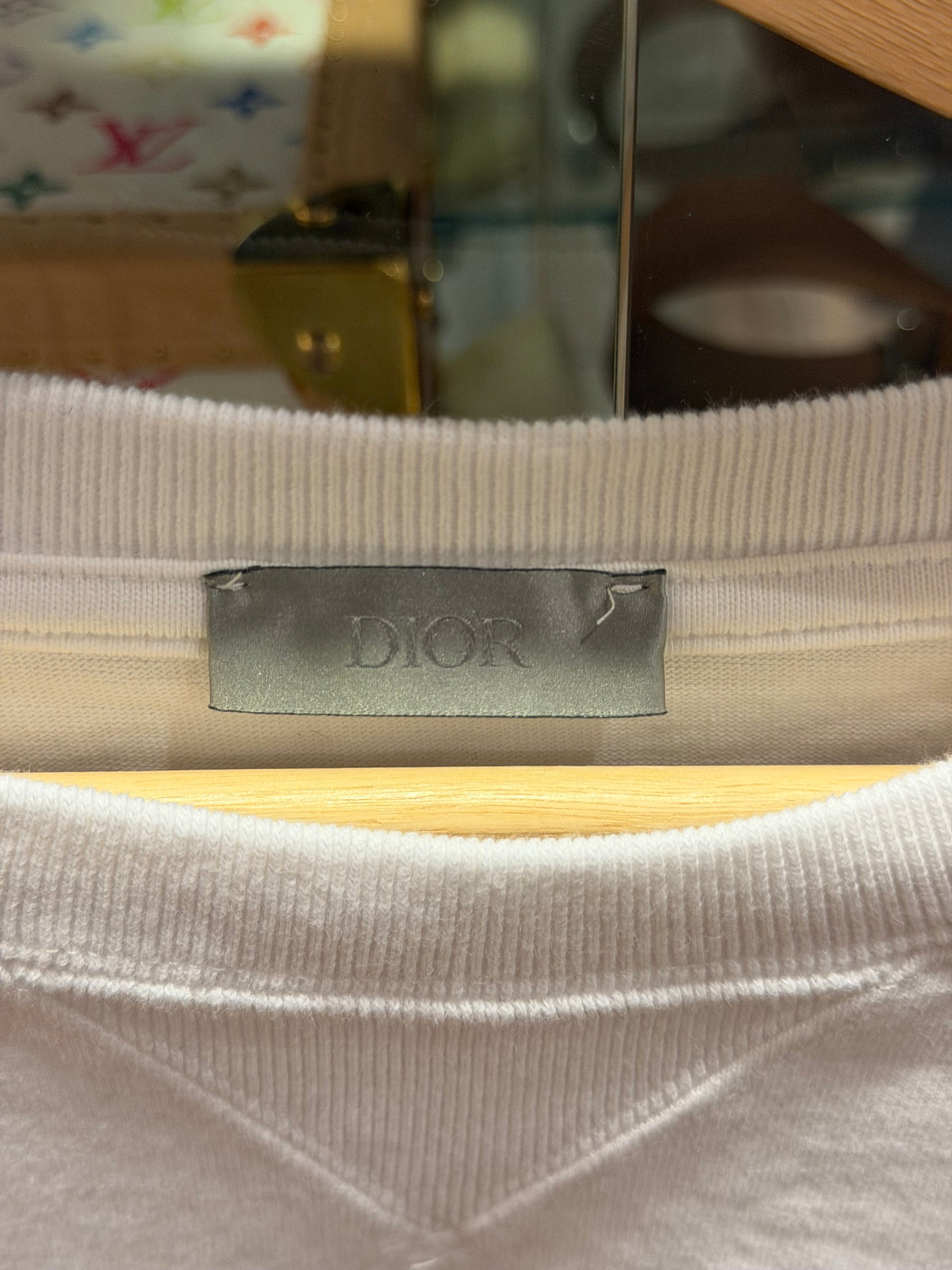 Dior x Cactus Jack Embroidered Oversized Tee - White