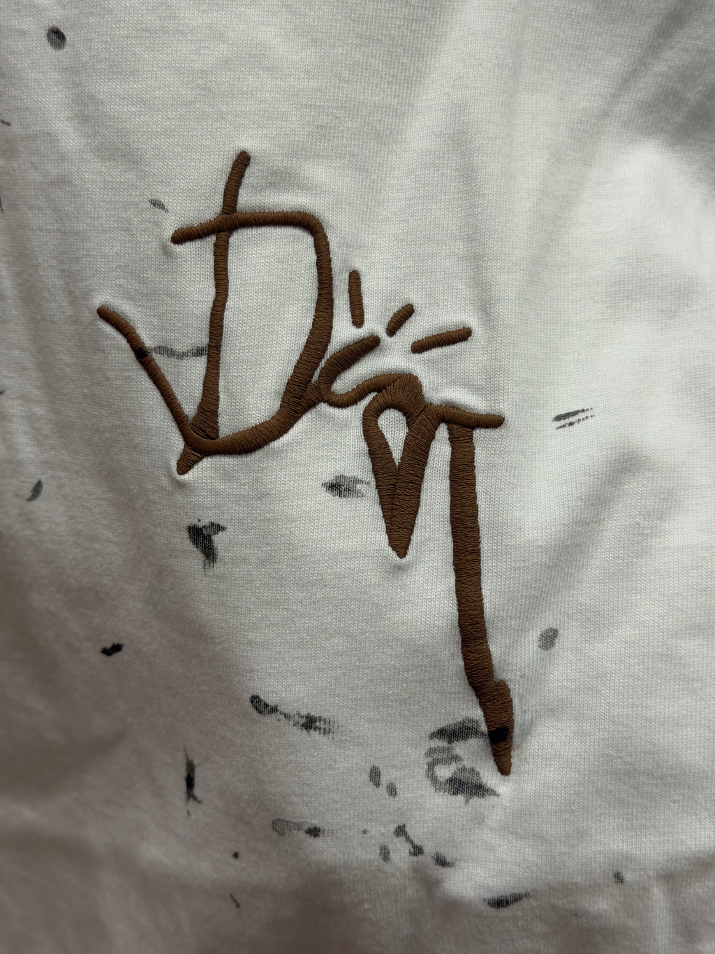 Dior x Cactus Jack Embroidered Oversized Tee - White