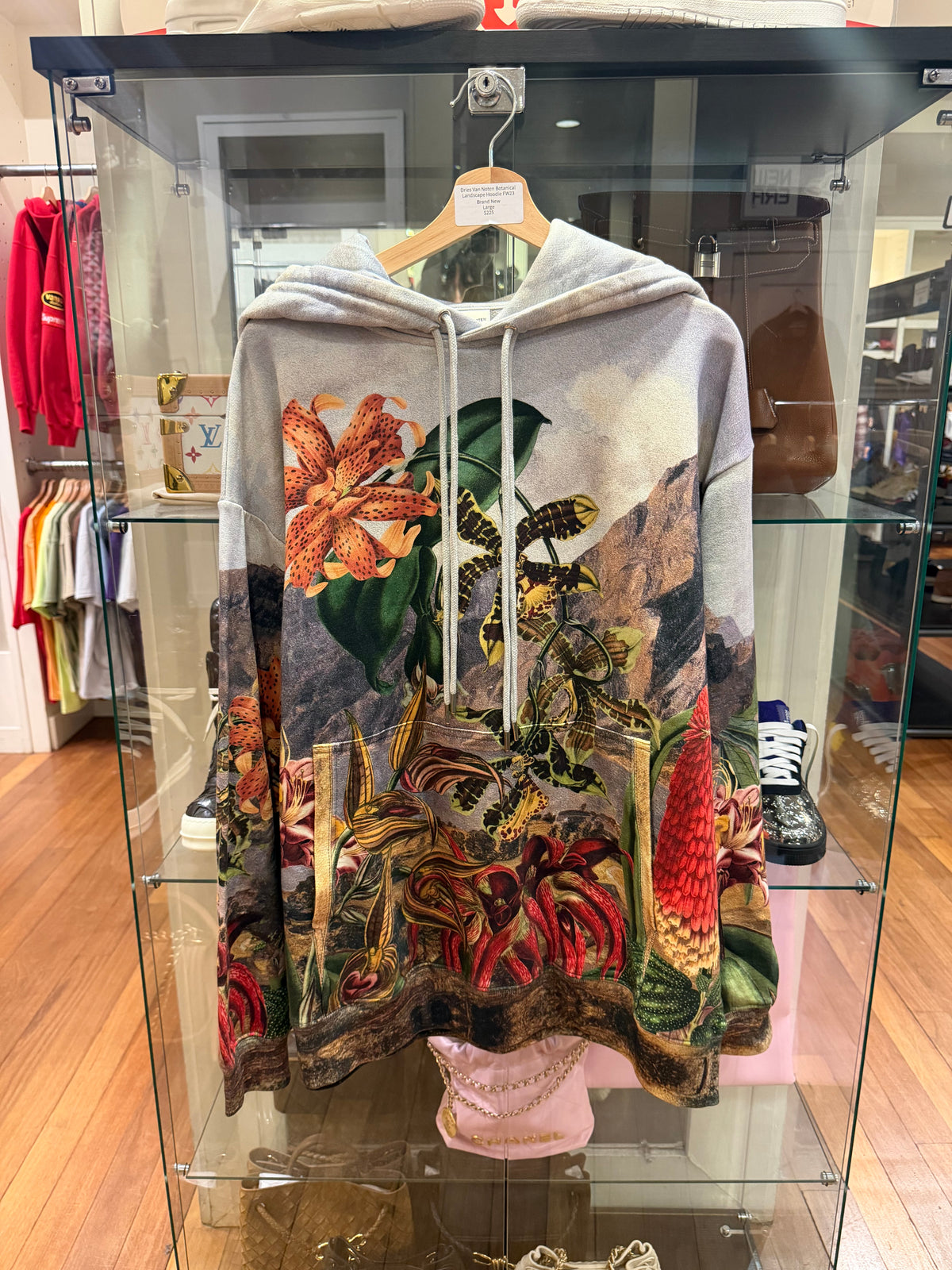 Dries Van Noten Botanical Landscape Hoodie FW23