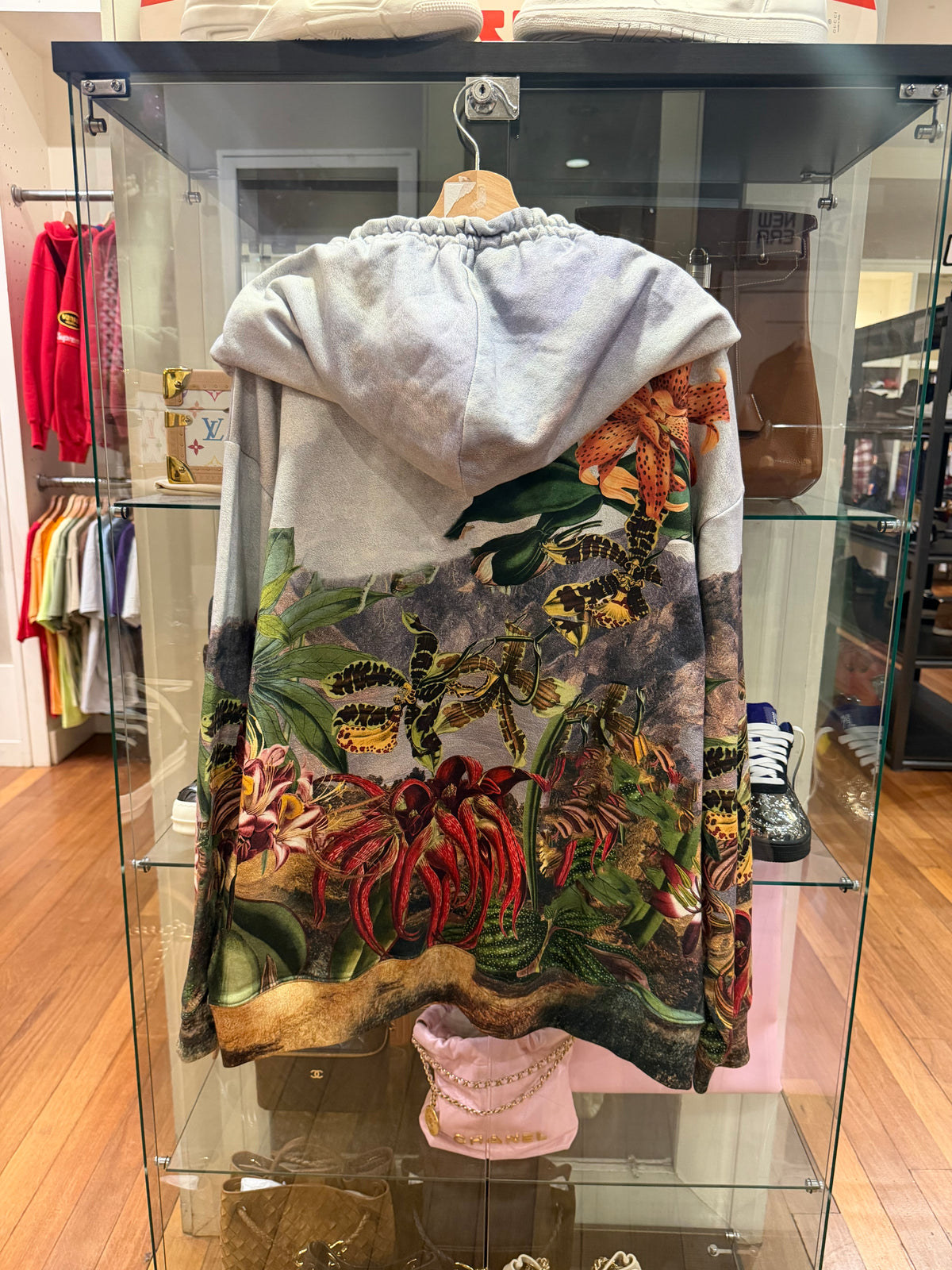 Dries Van Noten Botanical Landscape Hoodie FW23
