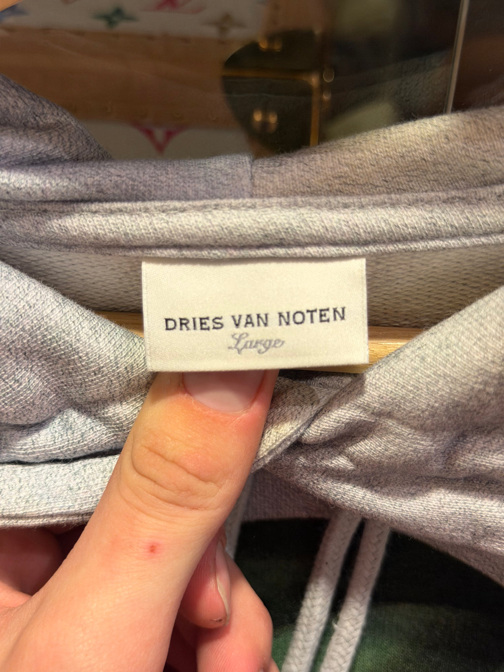 Dries Van Noten Botanical Landscape Hoodie FW23