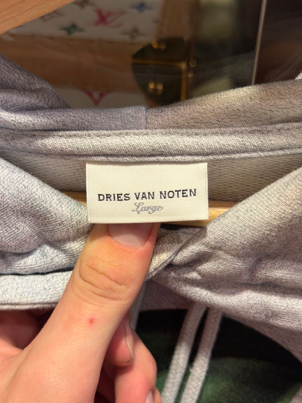 Dries Van Noten Botanical Landscape Hoodie FW23