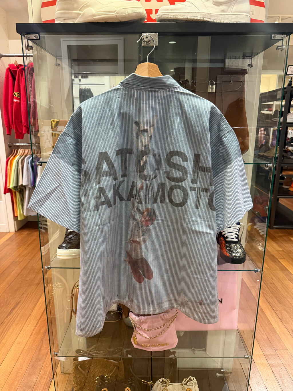 Satoshi Nakamoto Racer Oversized Workshirt