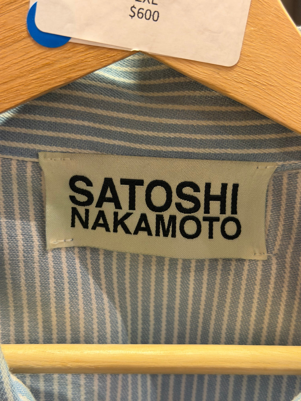 Satoshi Nakamoto Racer Oversized Workshirt