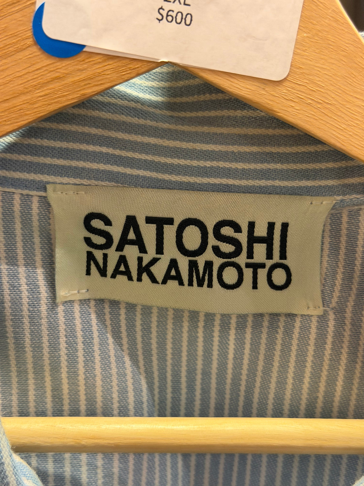 Satoshi Nakamoto Racer Oversized Workshirt