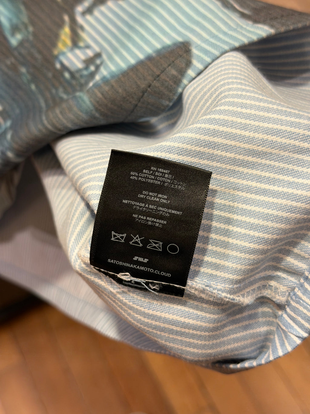 Satoshi Nakamoto Racer Oversized Workshirt