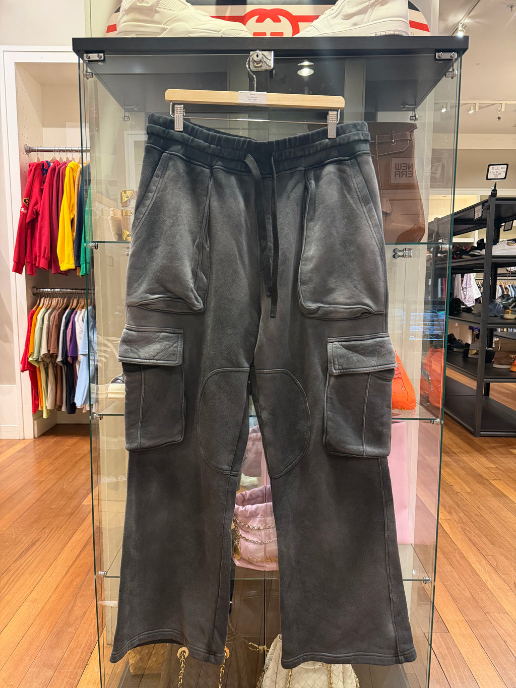 Nahmias Cargo Sweatpants - Black