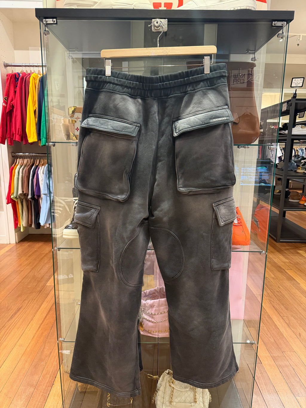 Nahmias Cargo Sweatpants - Black