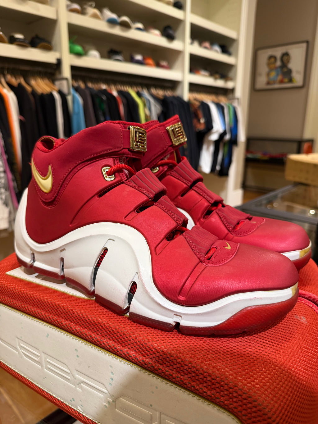 Nike Zoom LeBron 4 “China” (2006)