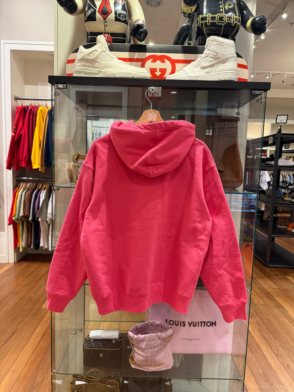 Supreme Classic Logo 'Miami' Hoodie - Pink