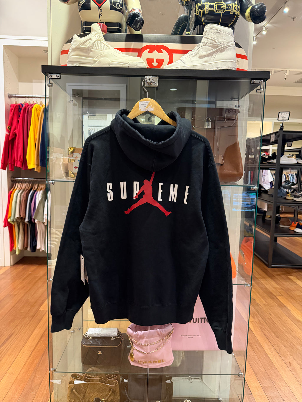 Supreme x Jordan Hoodie -Black