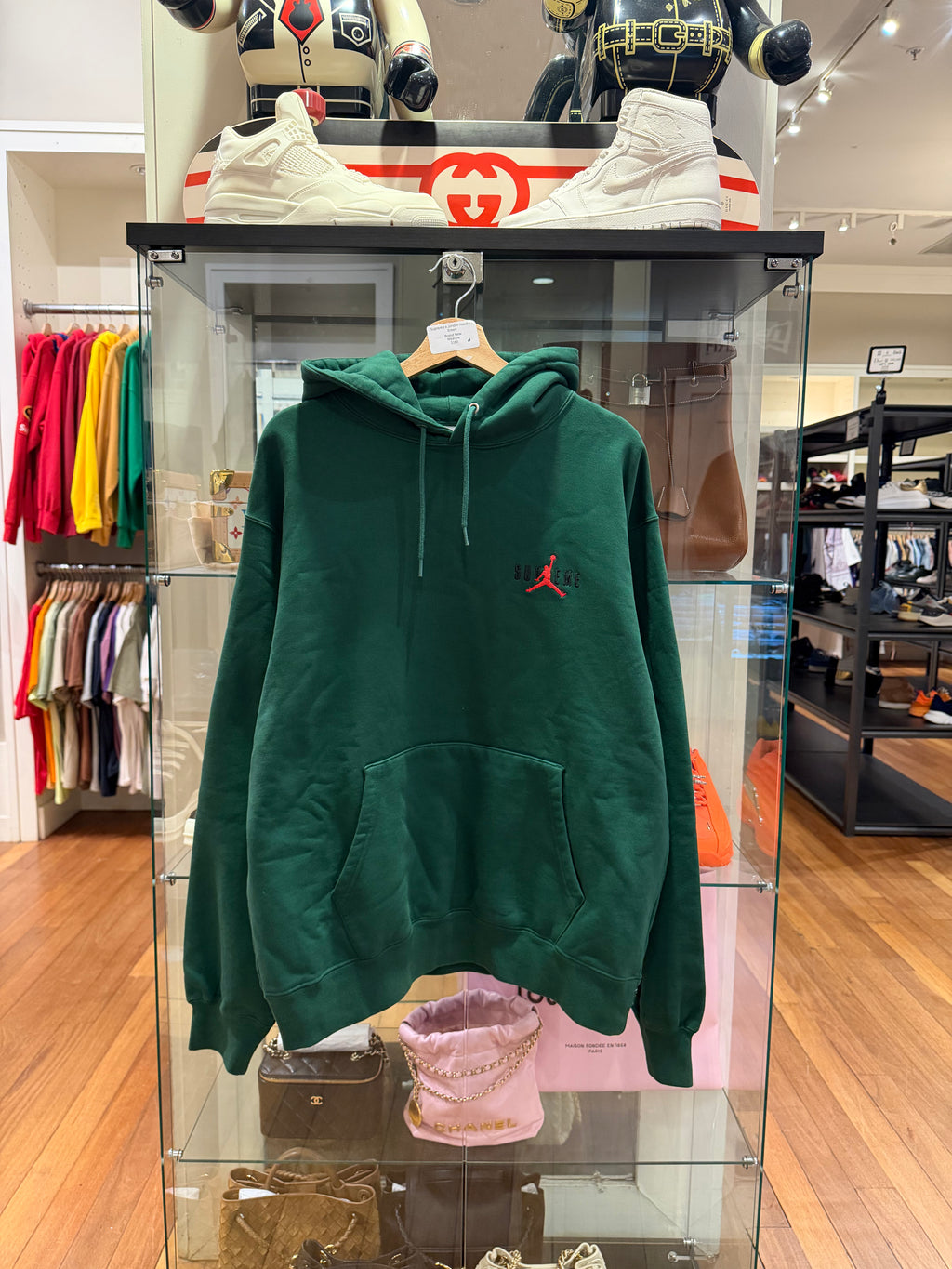 Supreme x Jordan Hoodie -Green