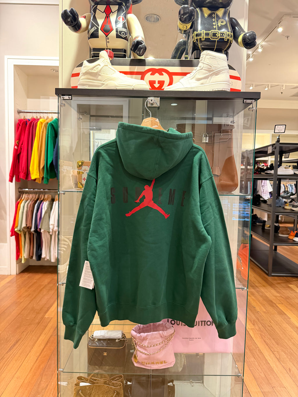 Supreme x Jordan Hoodie -Green