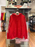 Supreme Sleeve Embroidery Hoodie - Red