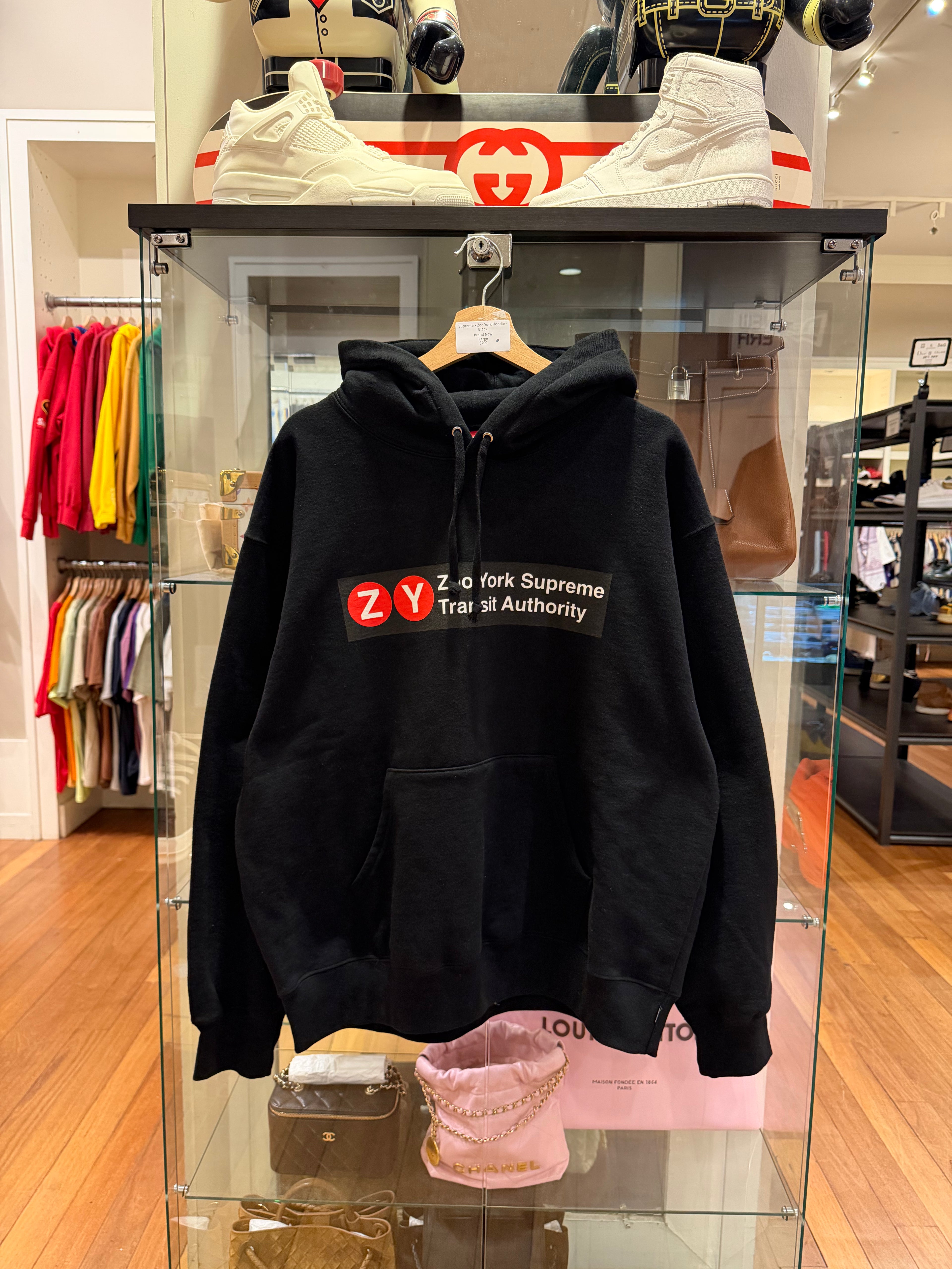 Supreme x Zoo York Hoodie -Black