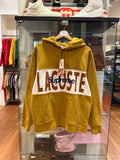 Supreme x Lacoste Logo Panel Hoodie - Gold