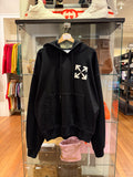 Off-White Arrow Logo Hoodie- Black