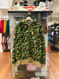 Bape Shark Full Zip Hoodie 'WGM' - Green