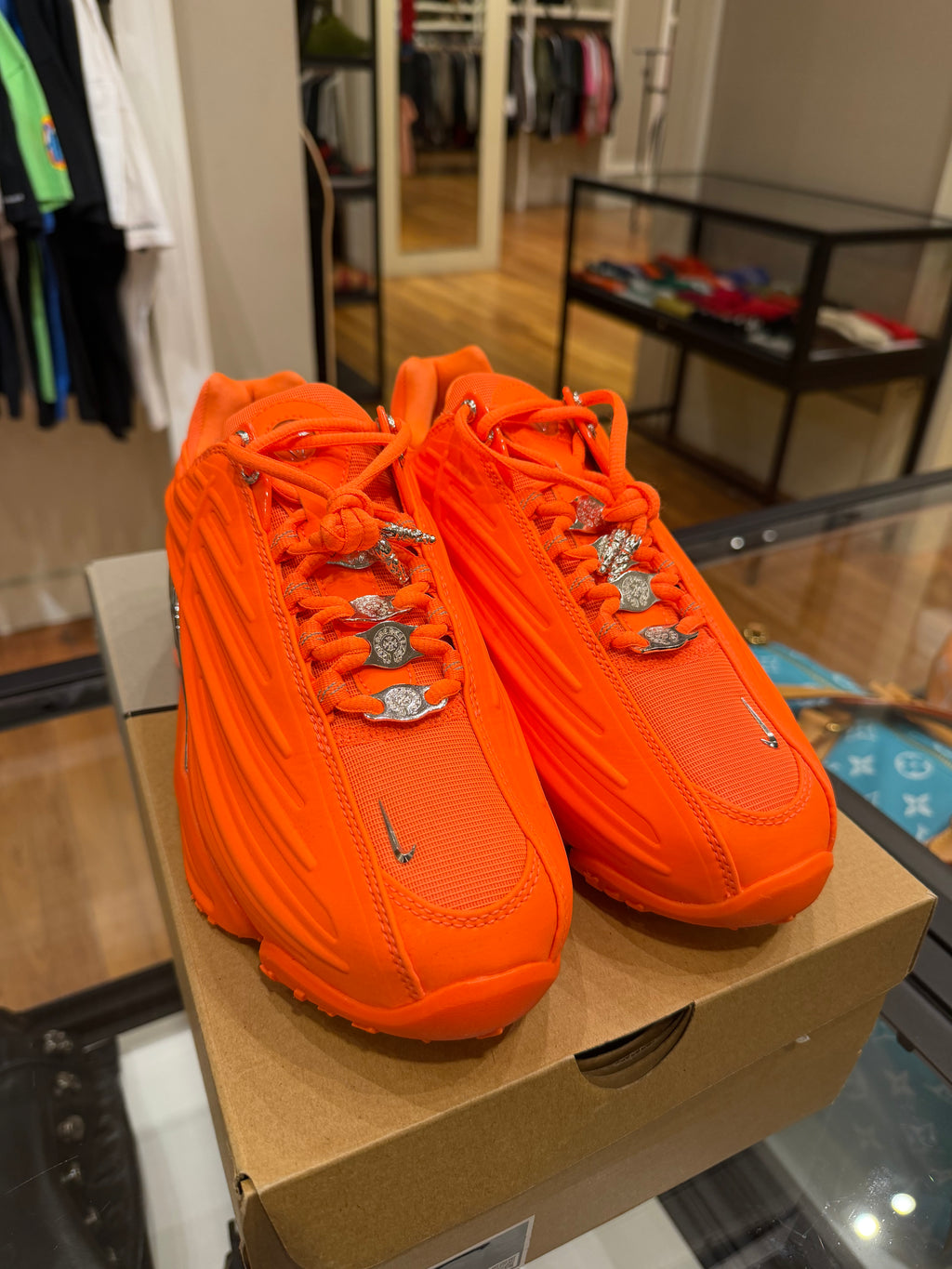 Chrome Hearts x Nike x Nocta Hot Step 2 “Total Orange”