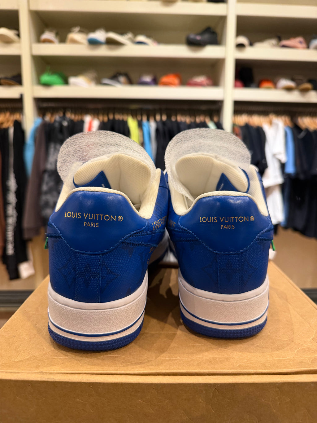 Louis Vuitton x Nike Air Force 1 Low - Virgil Abloh Blue