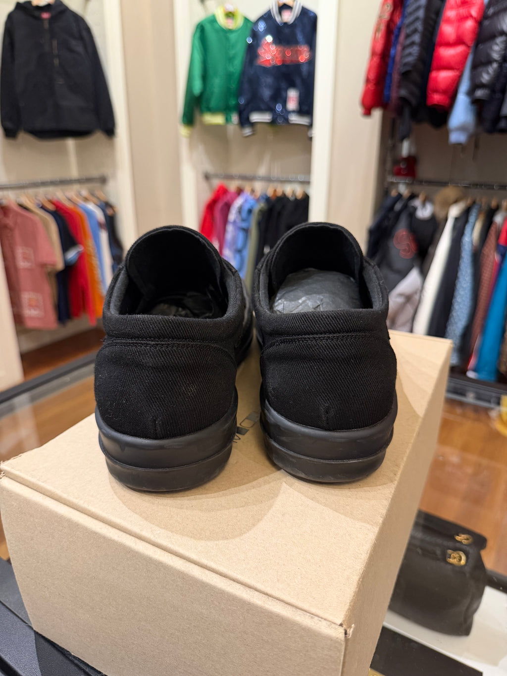 Rick Owen’s DRKSHDW Laceless Vintage Low - Triple Black