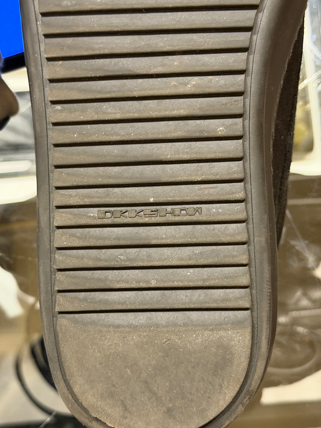 Rick Owen’s DRKSHDW Laceless Vintage Low - Triple Black