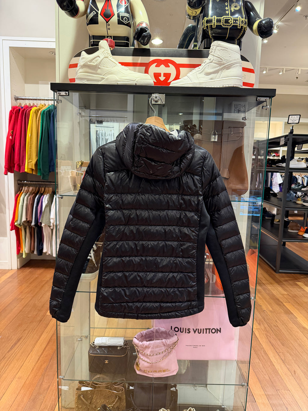 Canada Goose Hybridge Lite Puffer Hoodie - Black