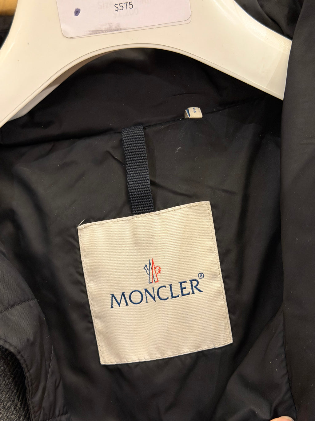 Moncler Dedion Down Jacket- Black