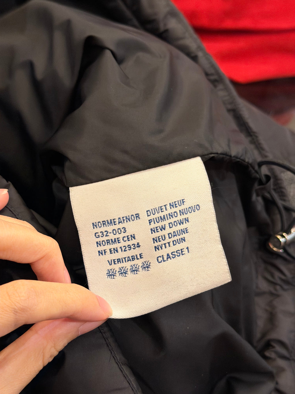 Moncler Dedion Down Jacket- Black