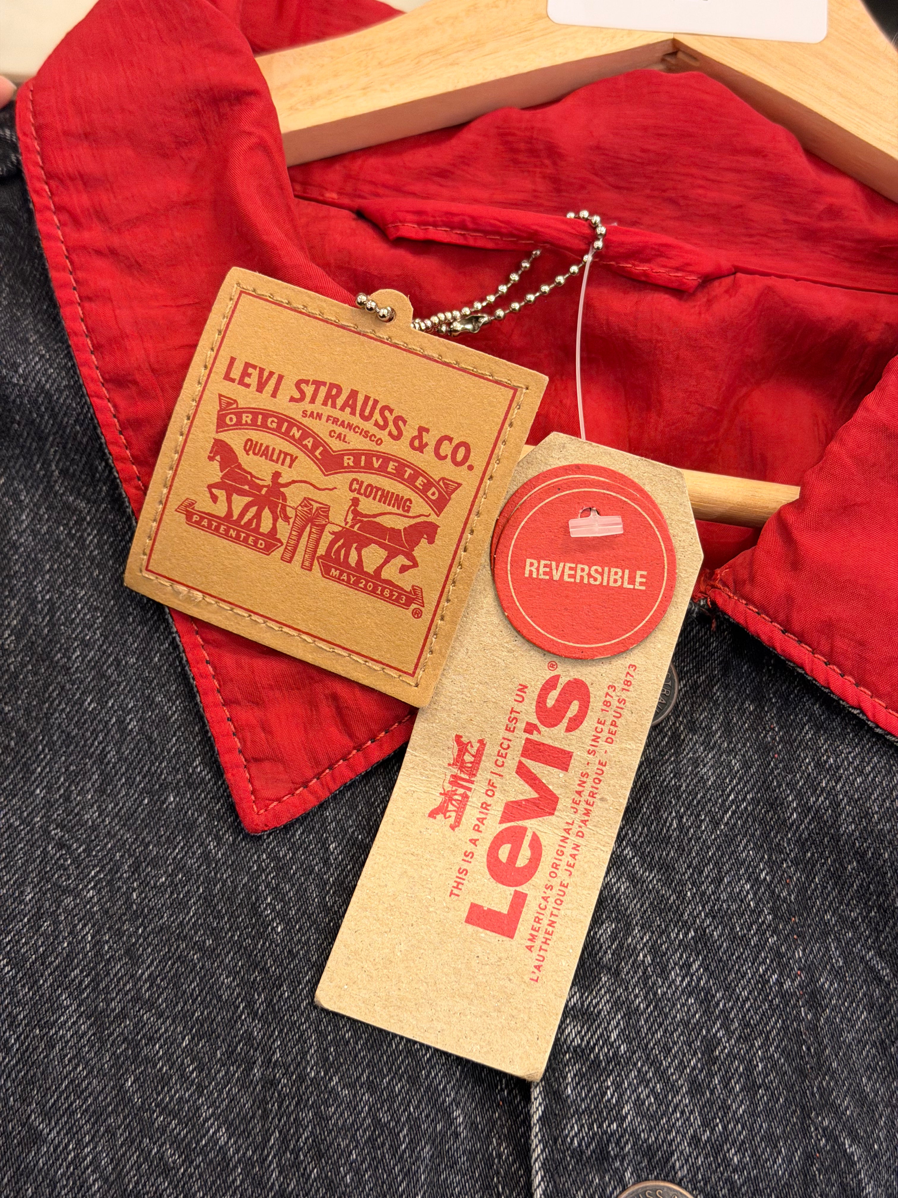 Jordan x Levi's Reversible Denim Trucker Jacket
