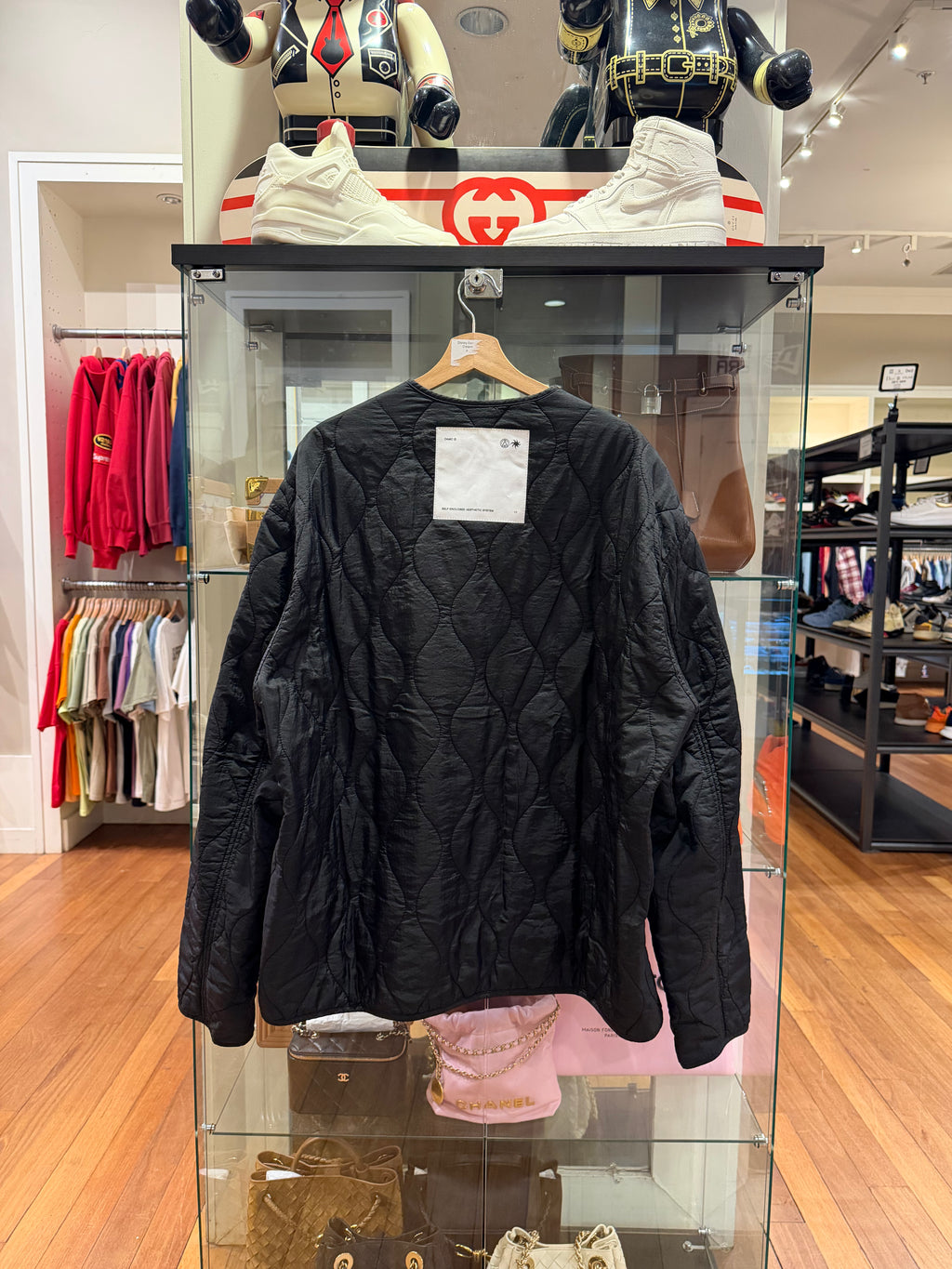 OAMC Quilted Liner Jacket -Black