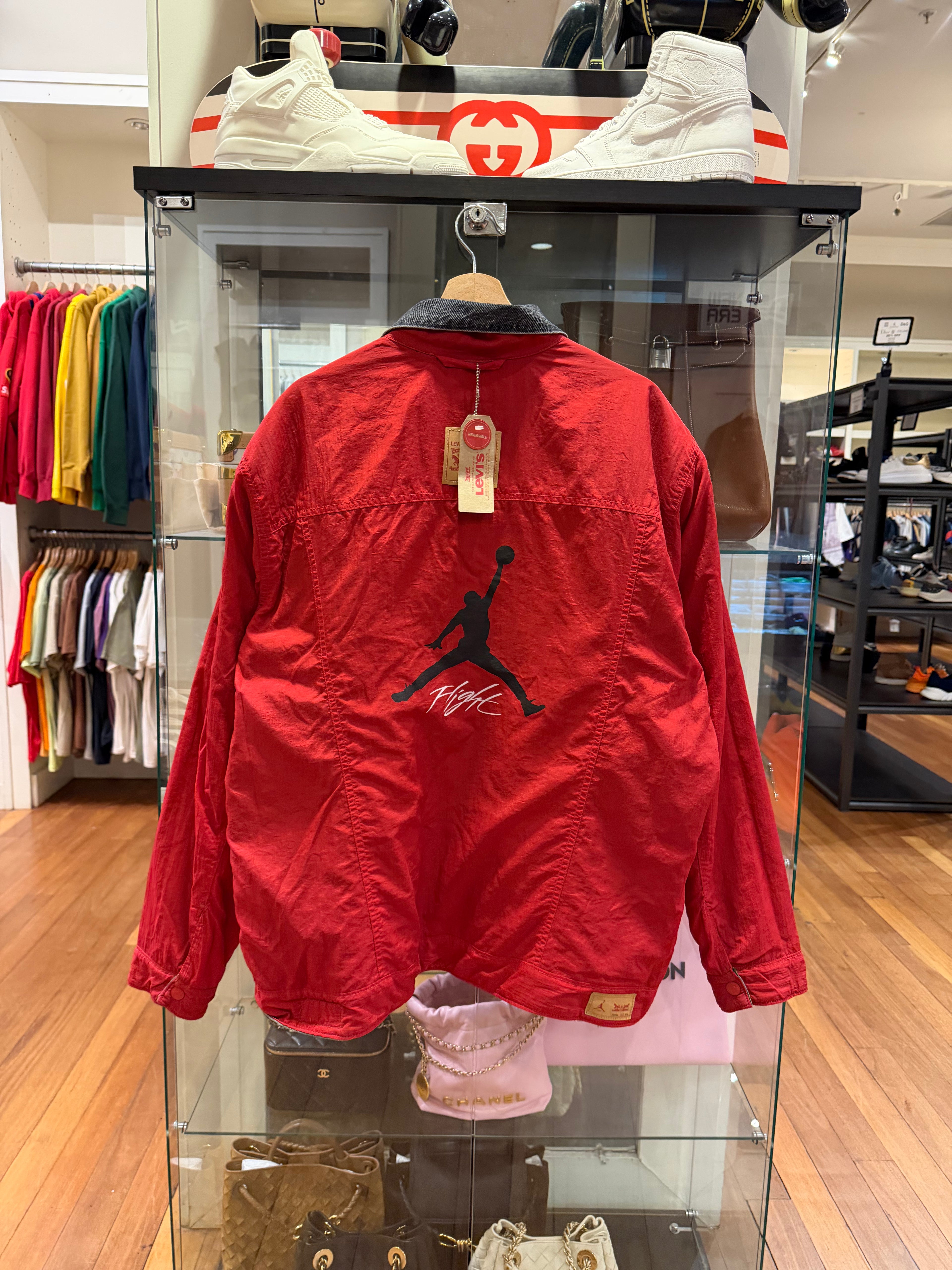 Jordan x Levi's Reversible Denim Trucker Jacket
