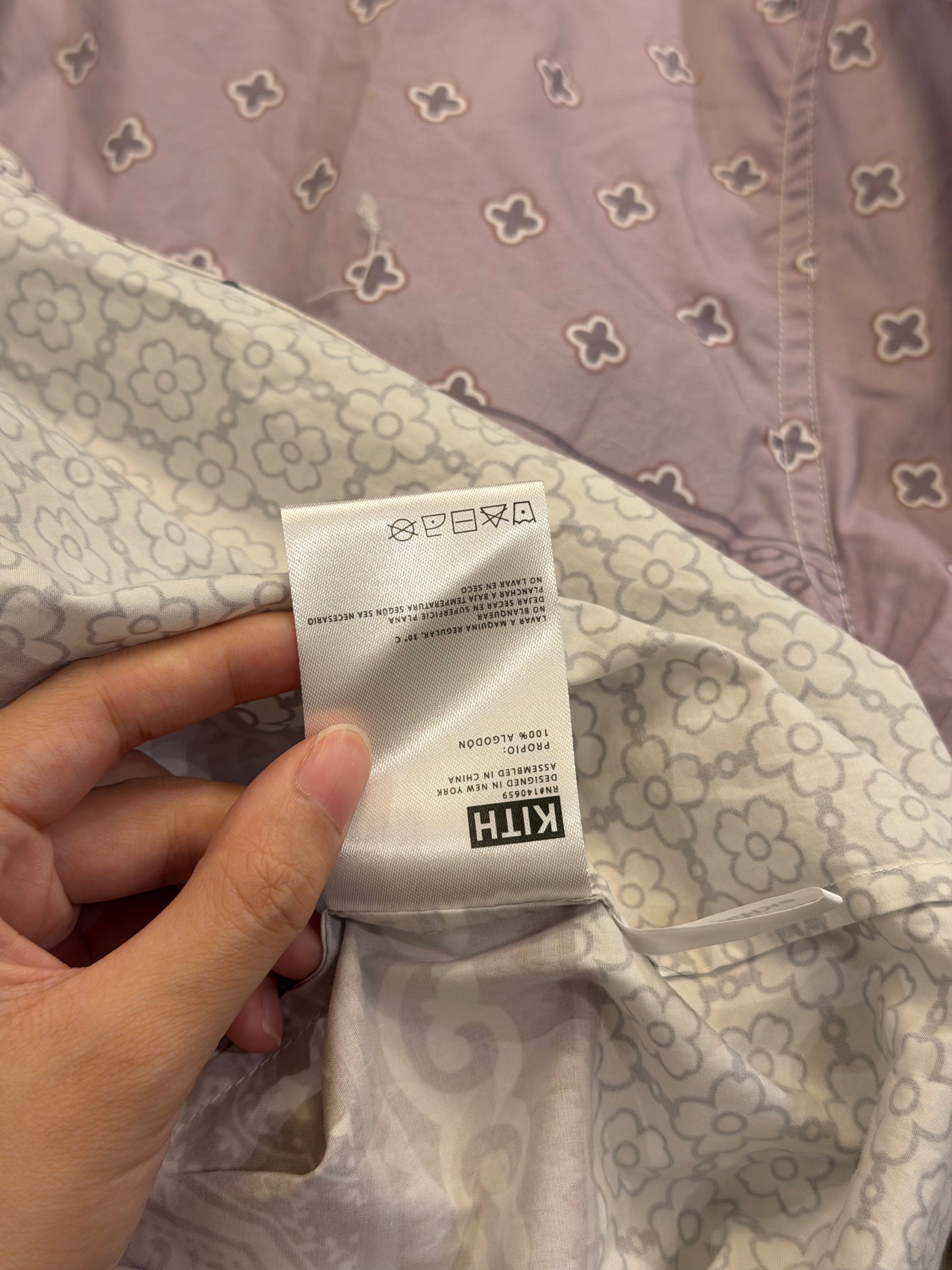 Kith SS21 Adler Poplin Hoodie- Dusty Mauve