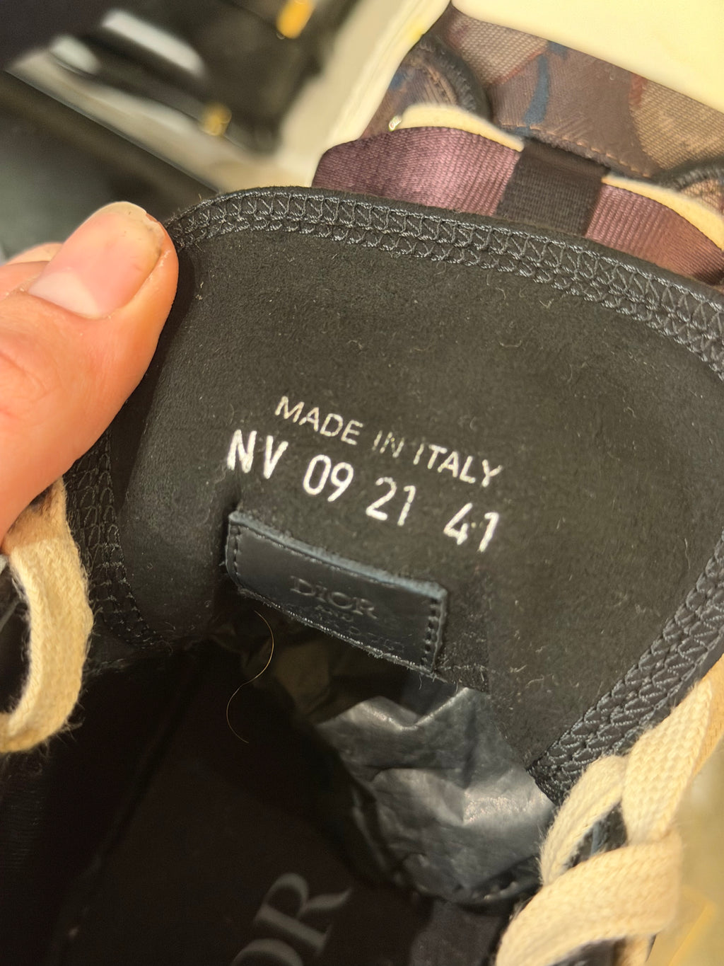 Dior x Peter Doig B23 High - Brown Camouflage