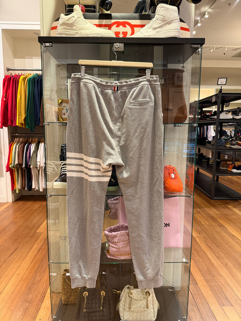 Thom Browne Classic 4Bar Sweatpants - Grey