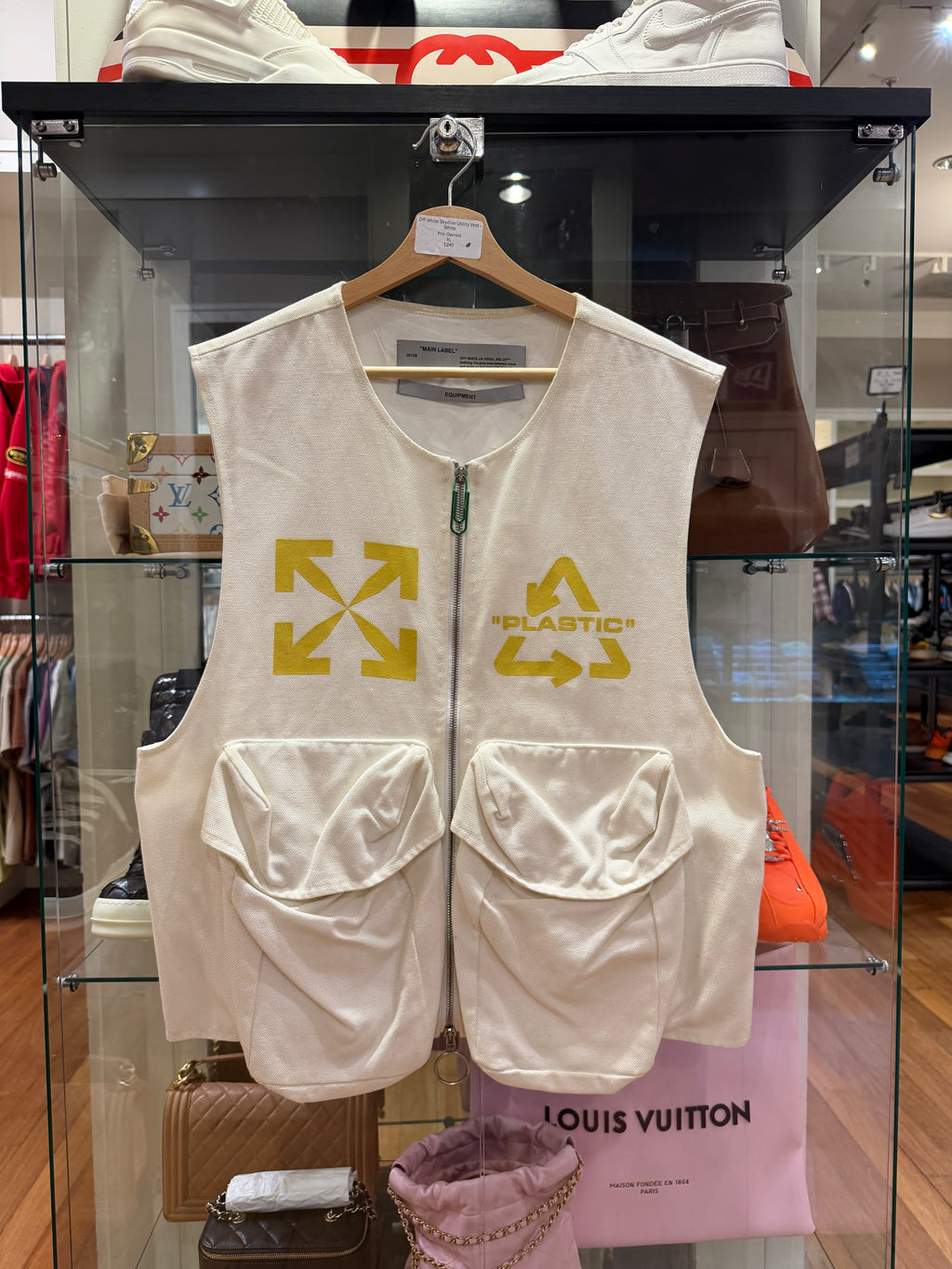Off-White Skydive Utility Vest -White