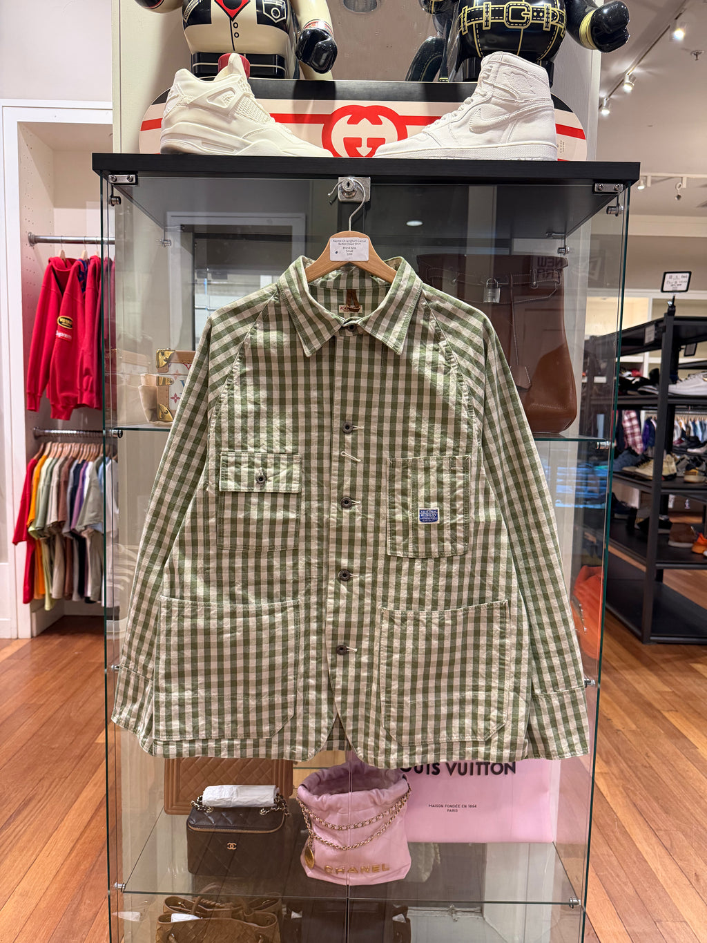Kapital OX Gingham Cactus Button Down Shirt