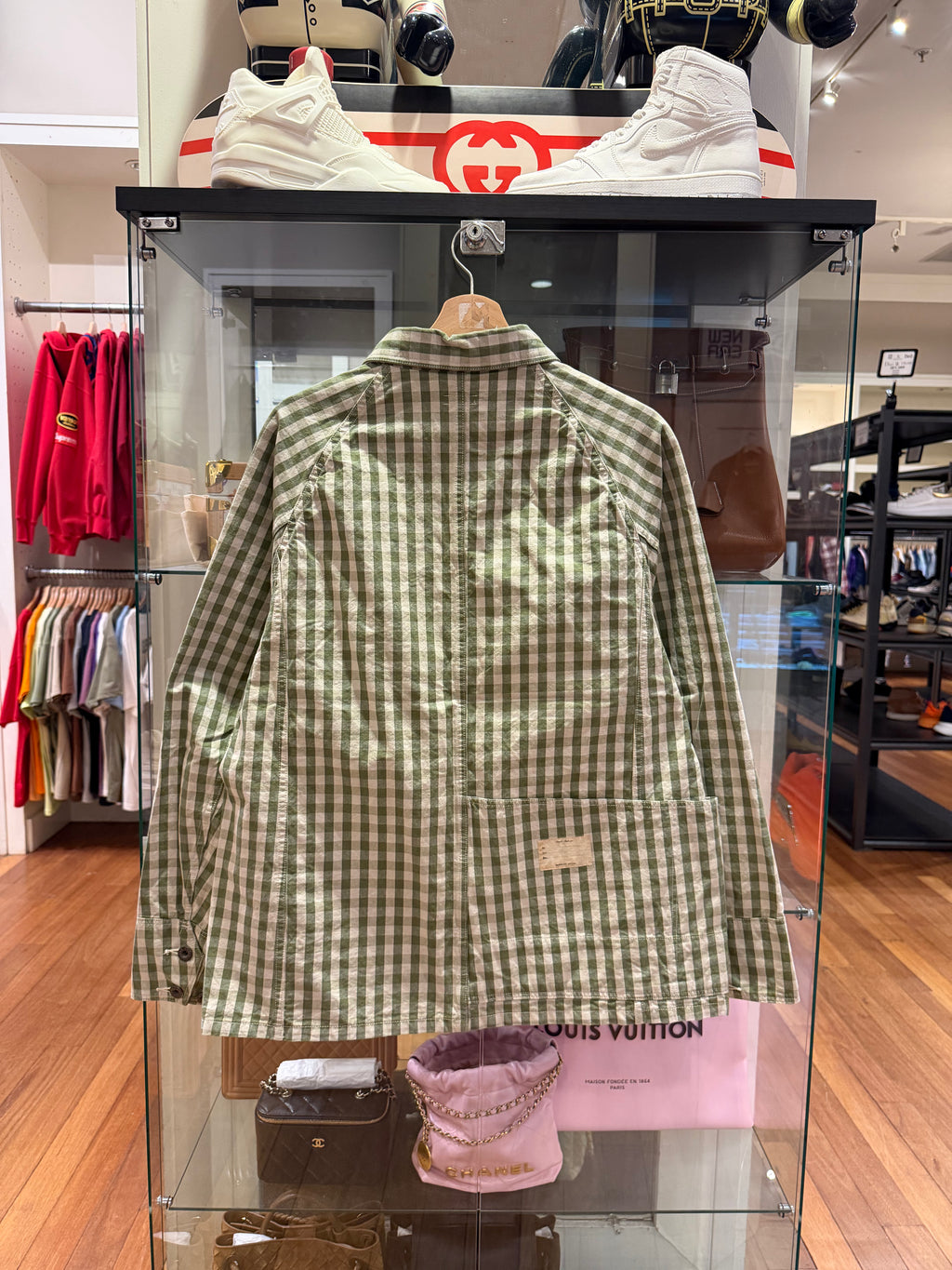 Kapital OX Gingham Cactus Button Down Shirt