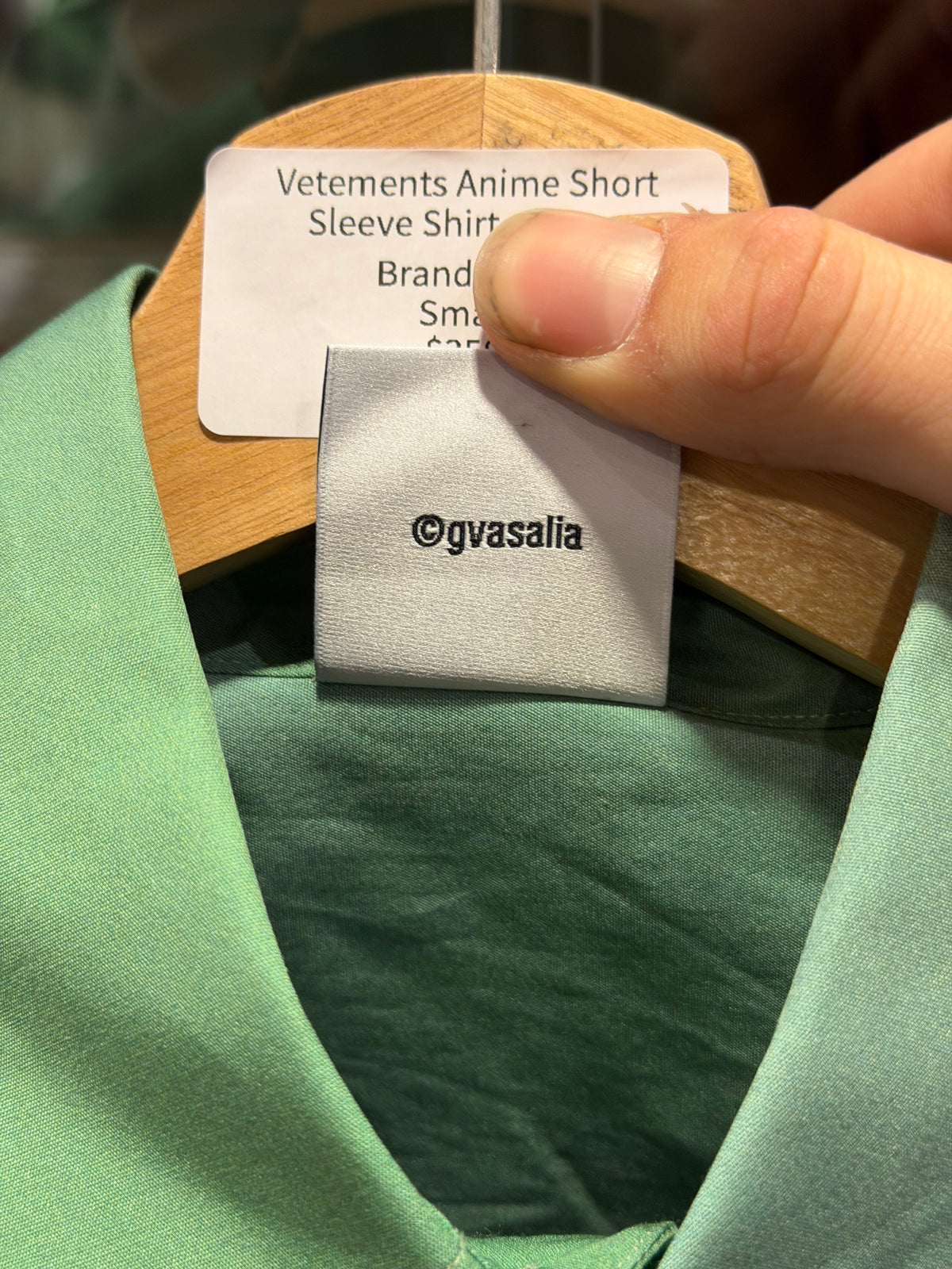 Vetements Anime Short Sleeve Polo